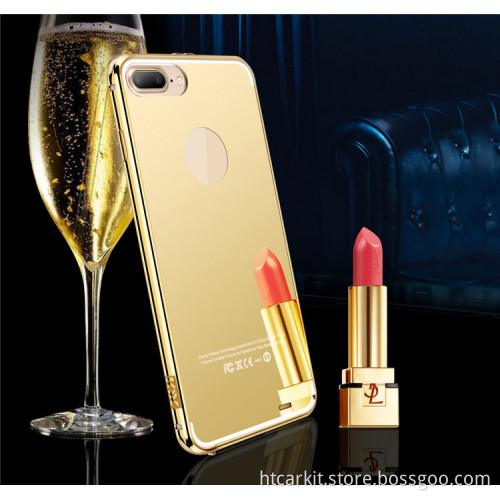 2016 11.11Hot new products free sample luxury electroplating mirror phone case for iphone 6 case sparkling